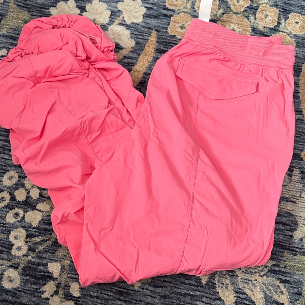 Lululemon Pink Cargo Pants